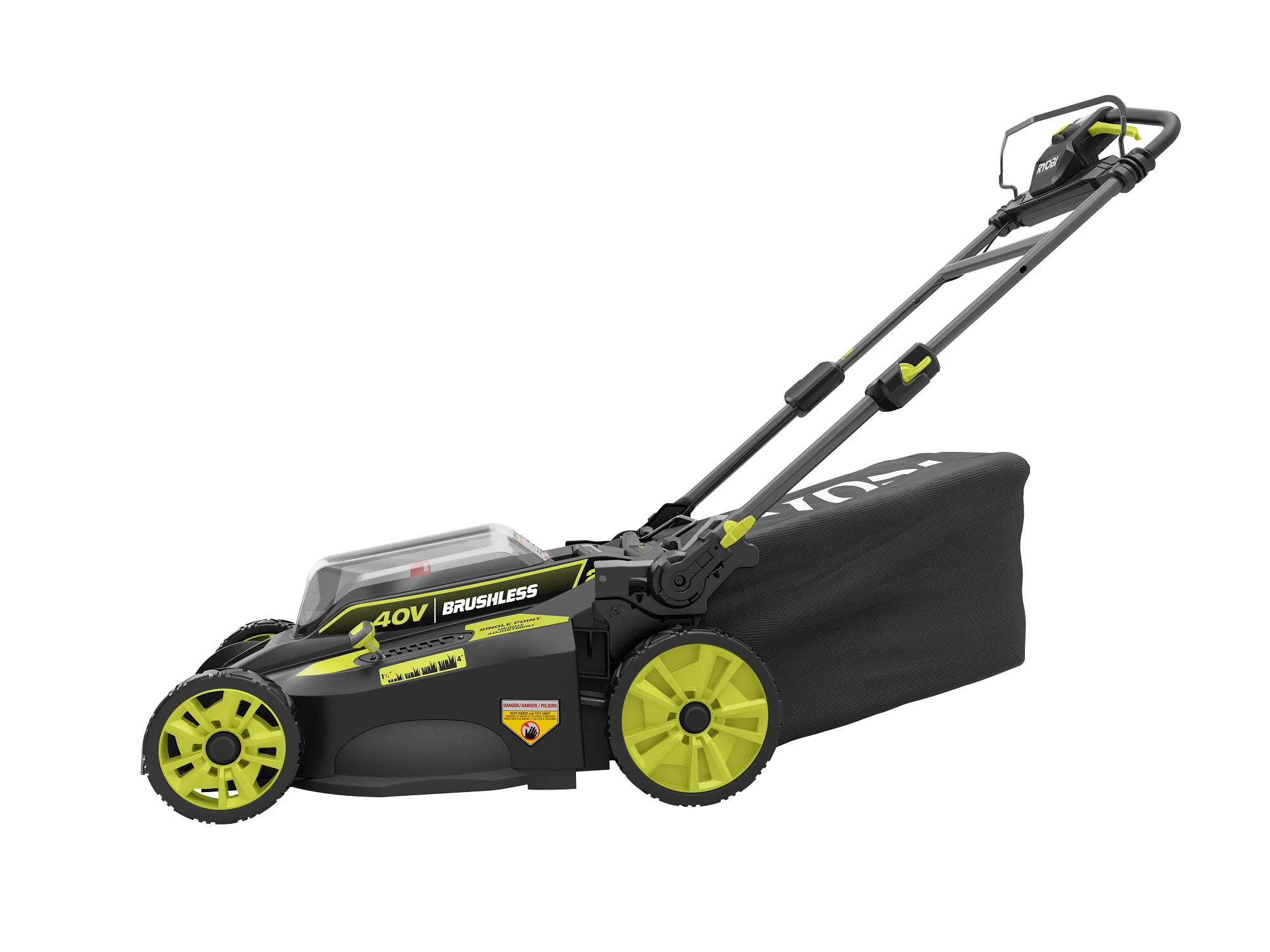 40V BRUSHLESS 20" SELF-PROPELLED LAWN MOWER - Image 9