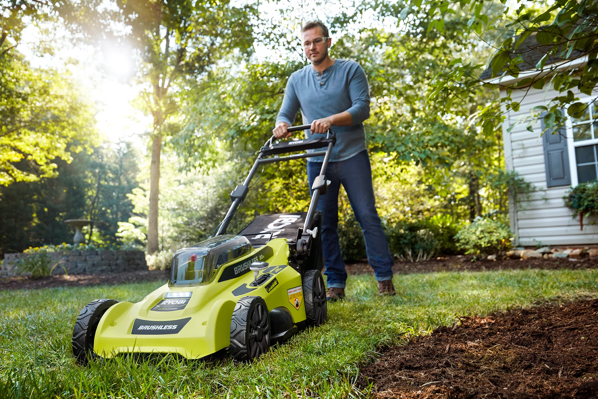 40V BRUSHLESS 20" PUSH LAWN MOWER - Image 3