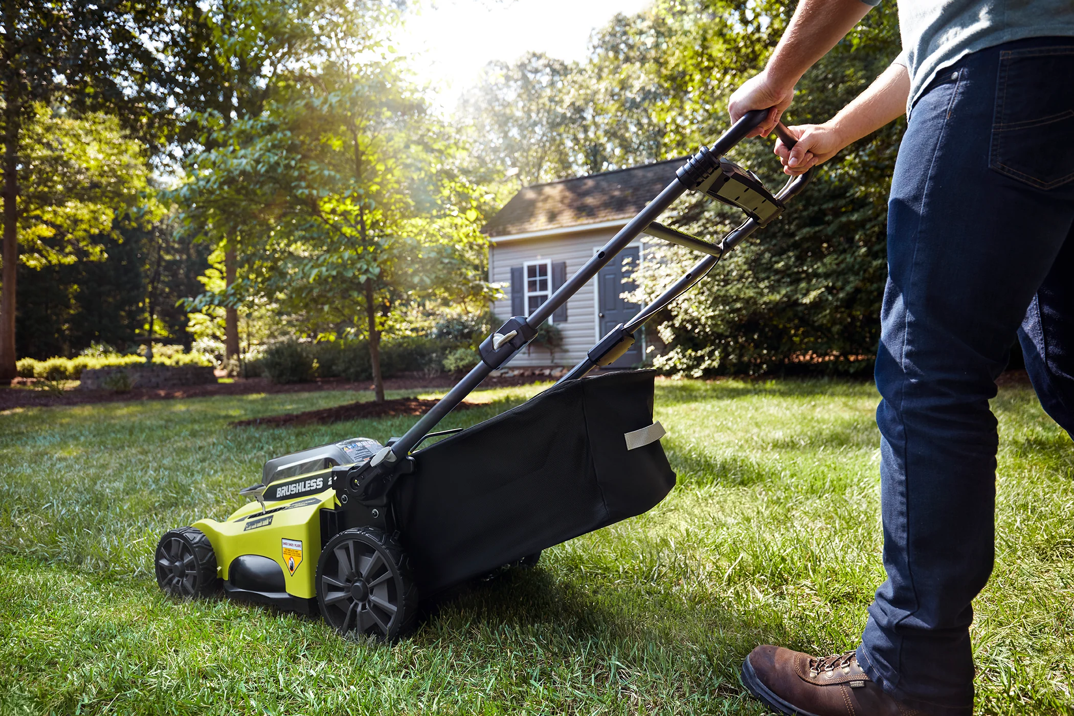 40V BRUSHLESS 20" PUSH LAWN MOWER - Image 4