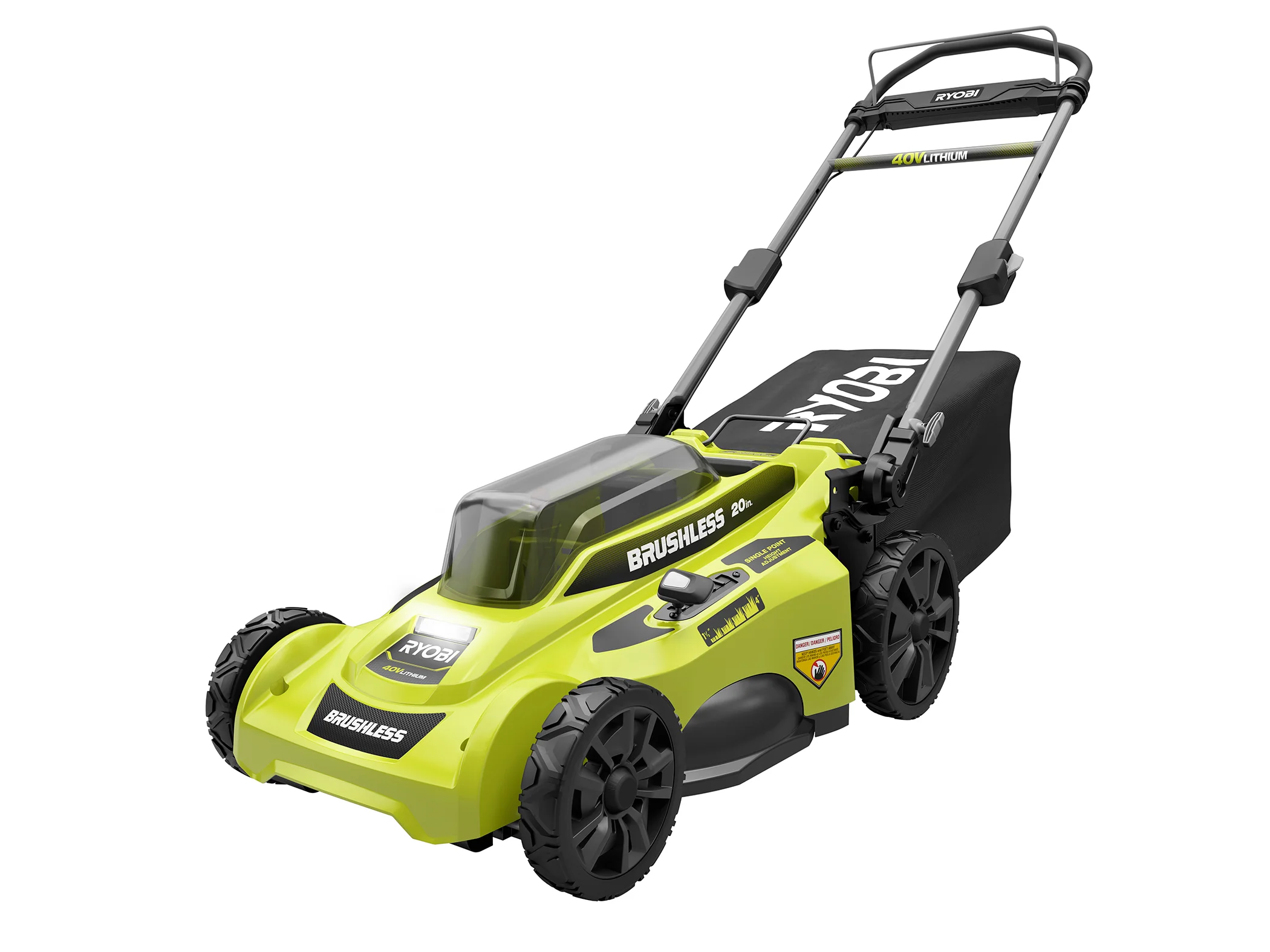 40V BRUSHLESS 20" PUSH LAWN MOWER - Image 6