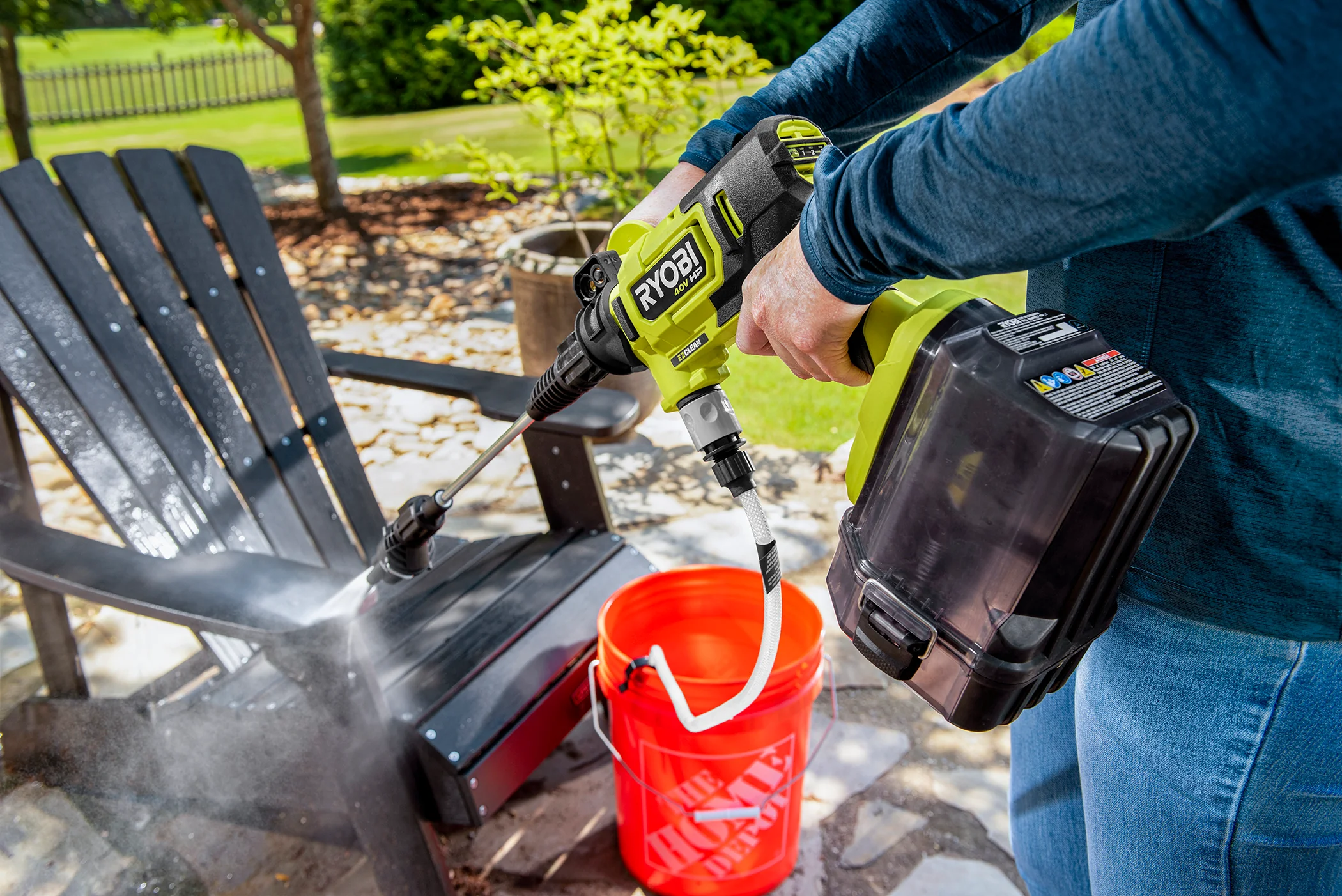 40V HP BRUSHLESS 600 PSI POWER CLEANER - Image 9