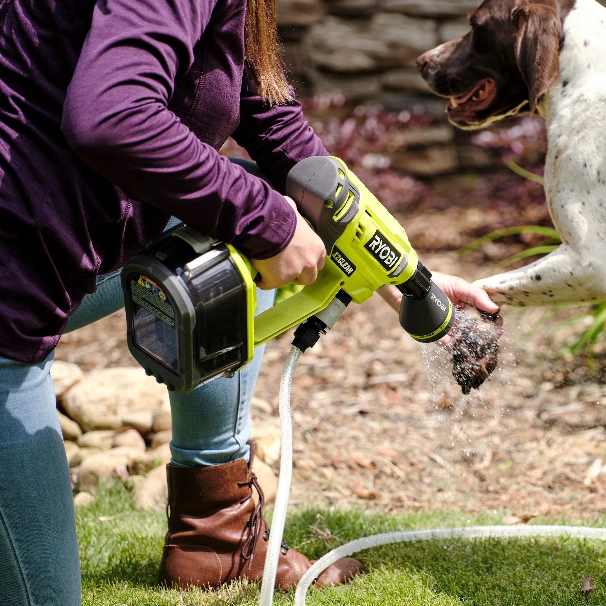 EZCLEAN GARDEN HOSE SPRAY HEAD - Image 4