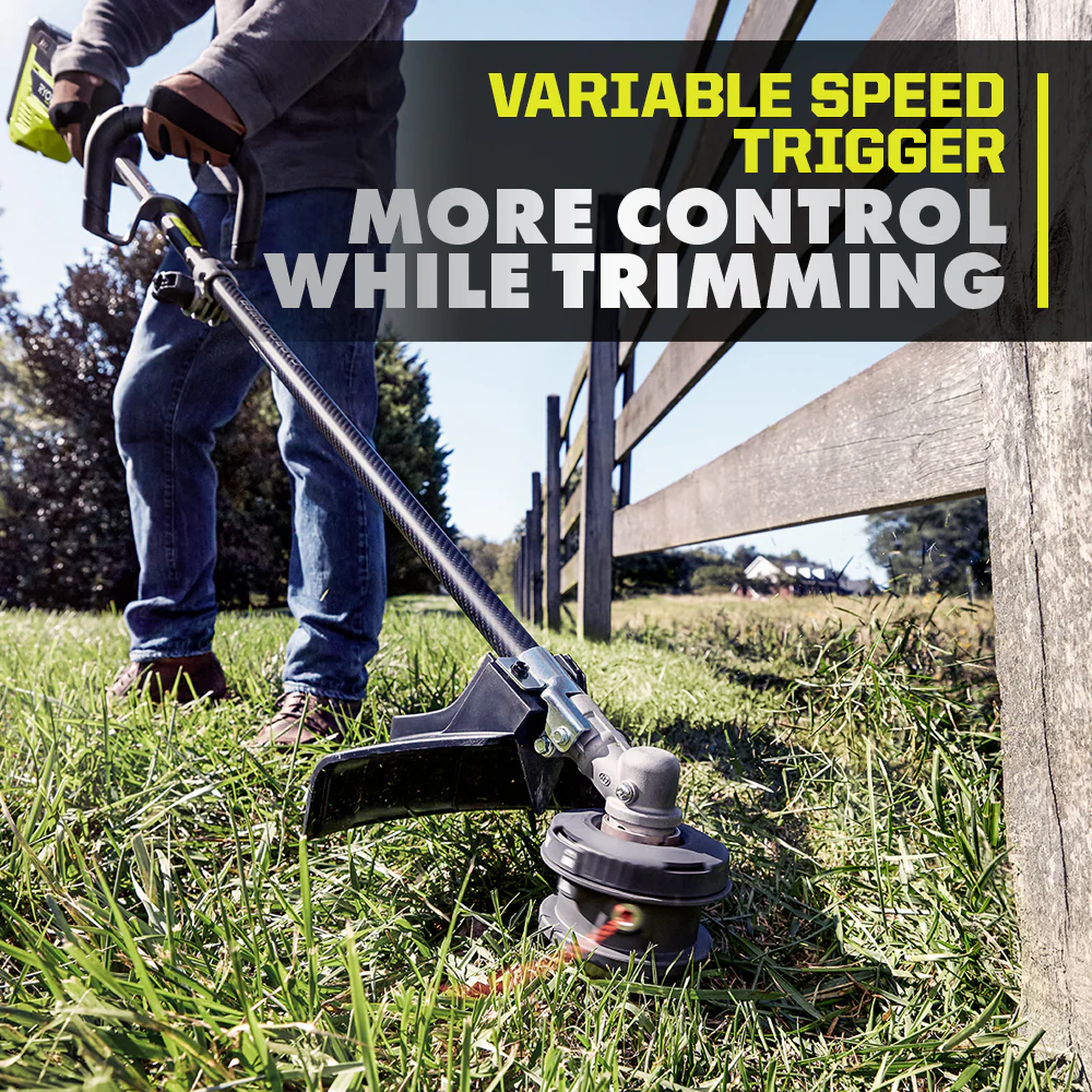 40V HP BRUSHLESS 15" CARBON FIBER ATTACHMENT CAPABLE STRING TRIMMER - Image 10