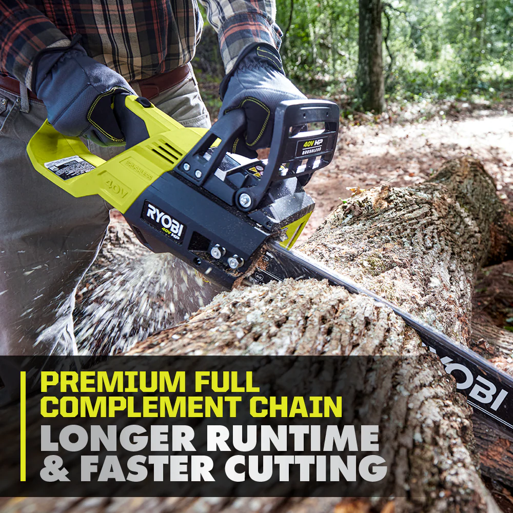 40V HP Brushless 18" Chainsaw - Tool Only - Image 6