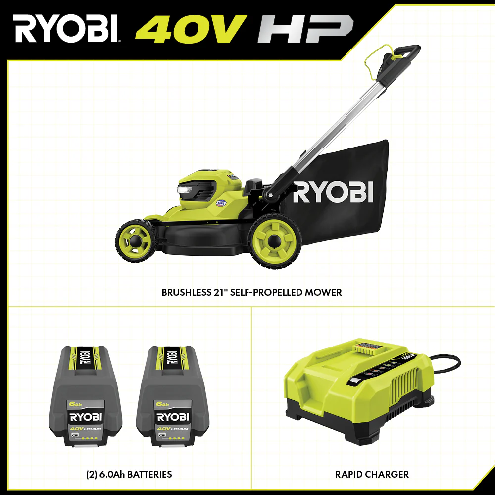 40V HP BRUSHLESS 21" SELF-PROPELLED MOWER KIT - Image 3