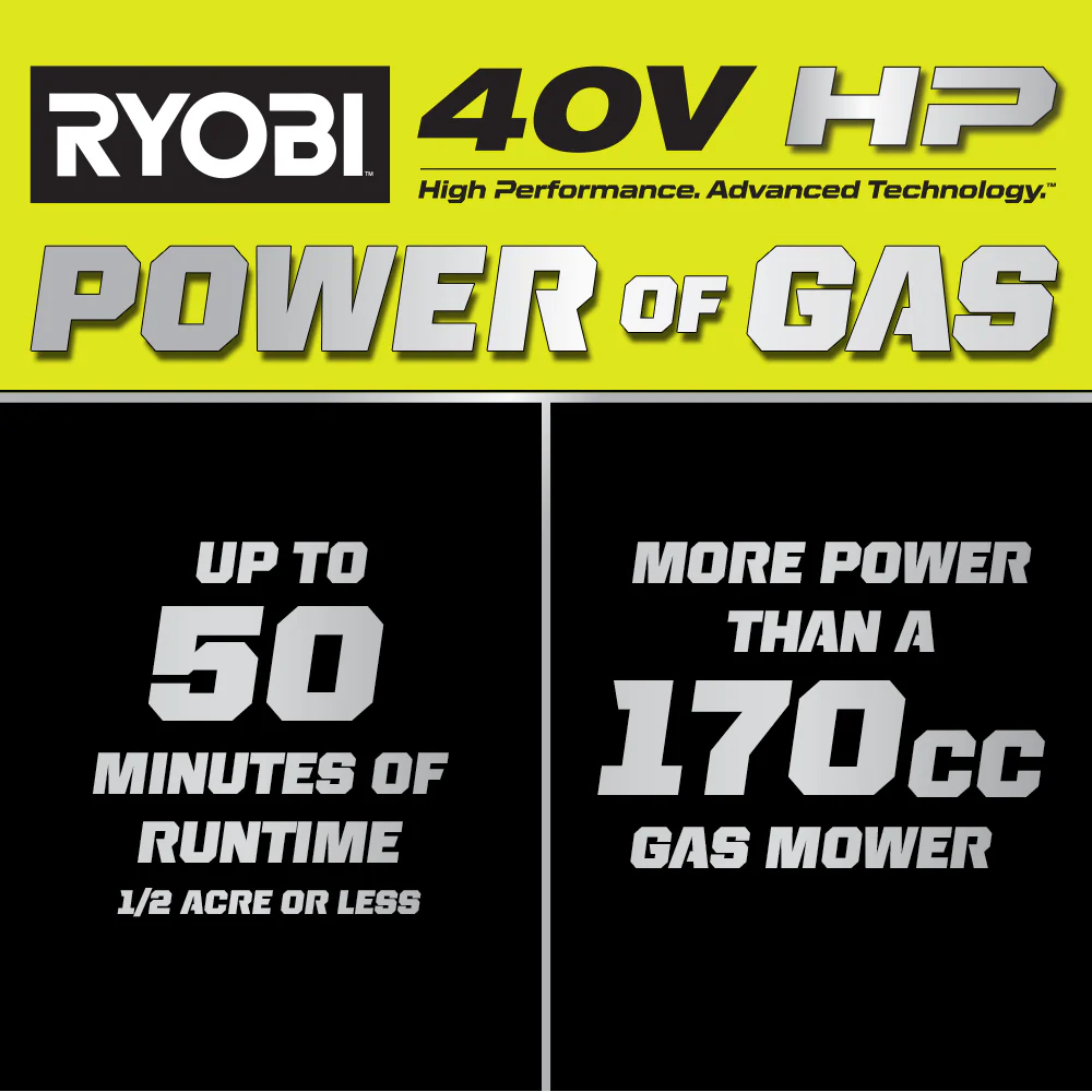 40V HP BRUSHLESS 21" MULTI-BLADE PUSH MOWER KIT - Image 2