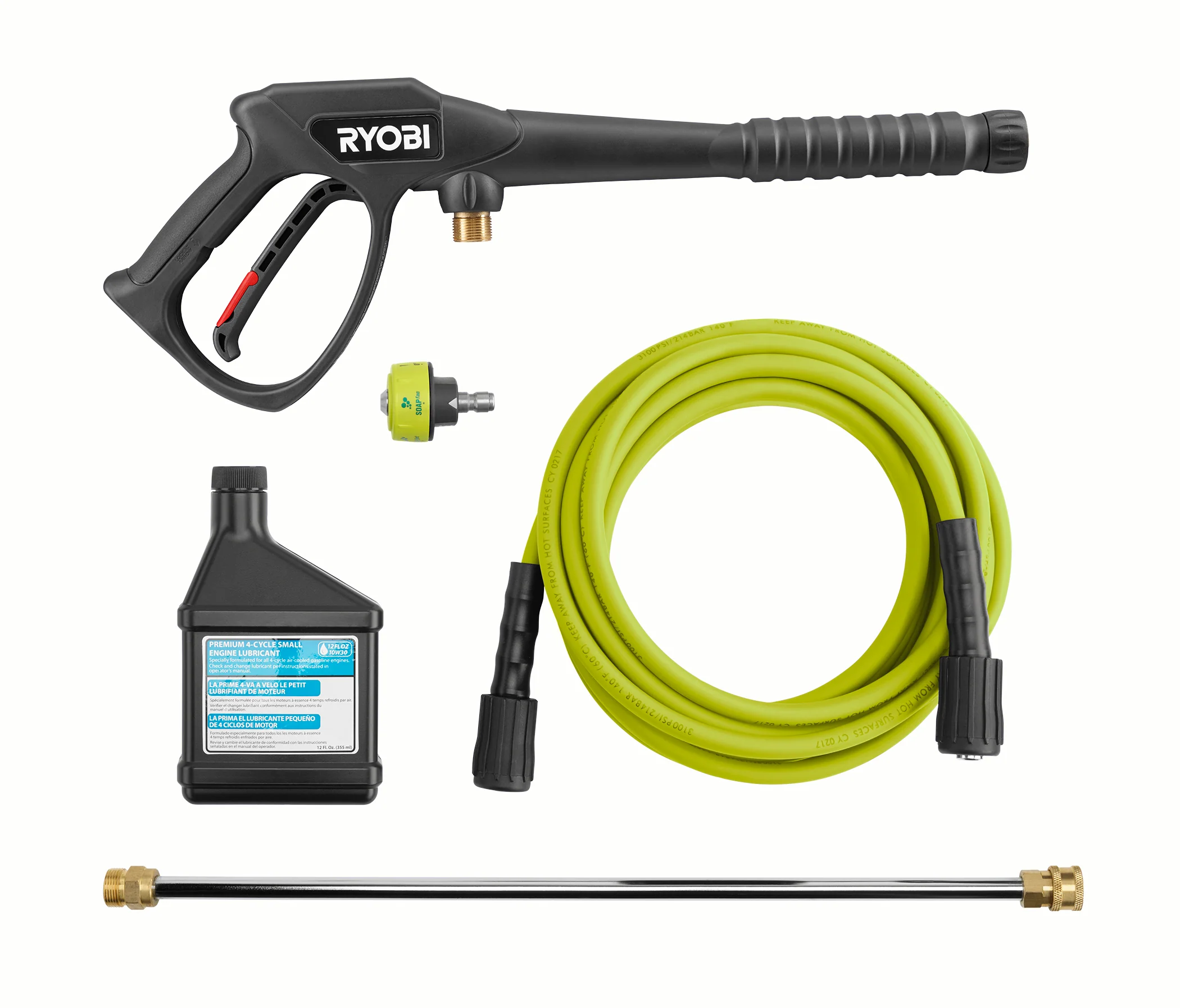 3100 PSI 2.3 GPM Cold Water Gas Pressure Washer - Image 4