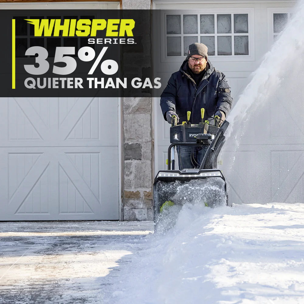 40V HP Brushless Whisper Series 24” Two-Stage Snow Blower Kit - Image 5