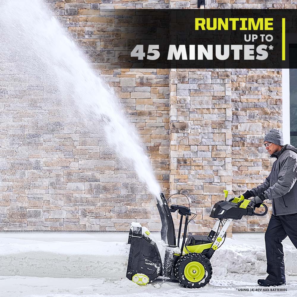 40V HP Brushless Whisper Series 24” Two-Stage Snow Blower Kit - Image 7