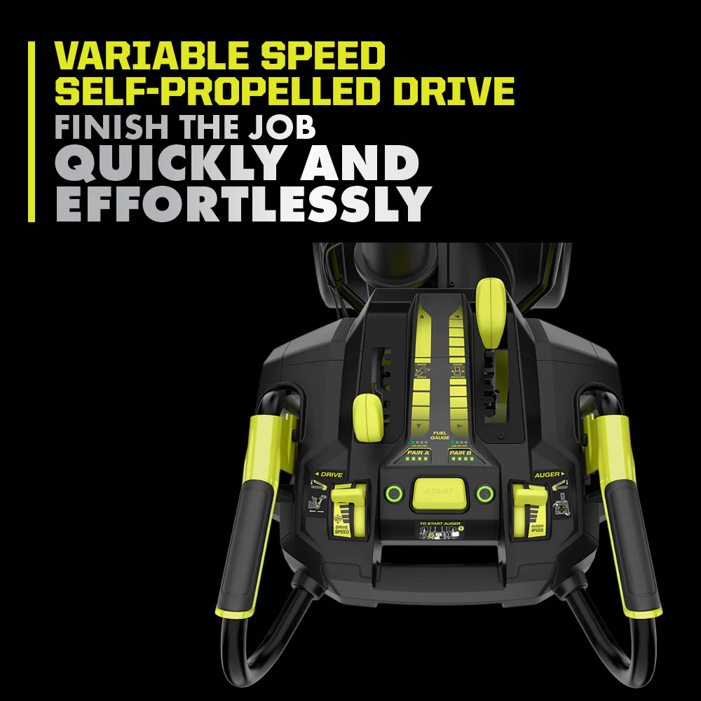 40V HP Brushless Whisper Series 24” Two-Stage Snow Blower Kit - Image 9