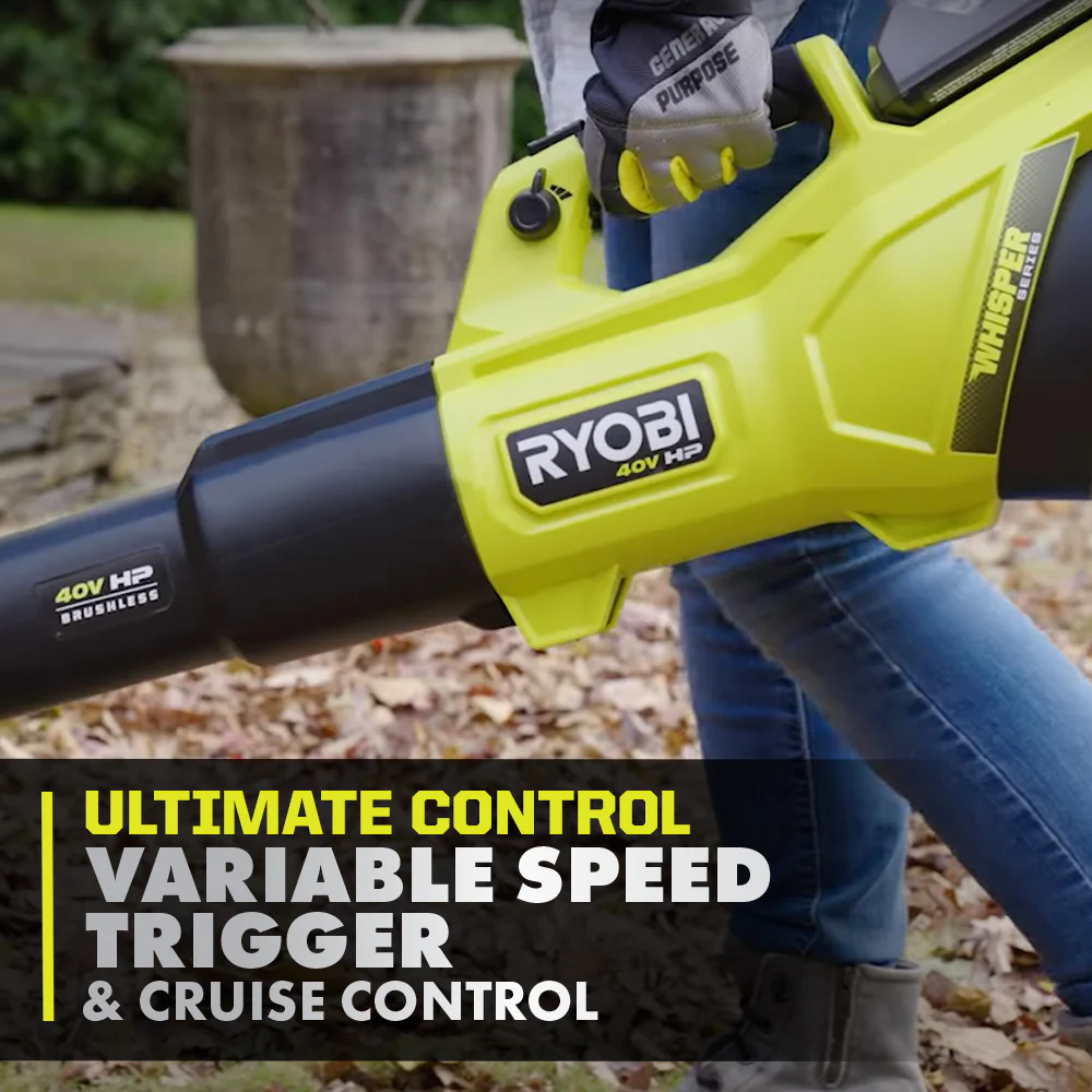 40V HP BRUSHLESS 600 CFM WHISPER SERIES BLOWER - Image 7