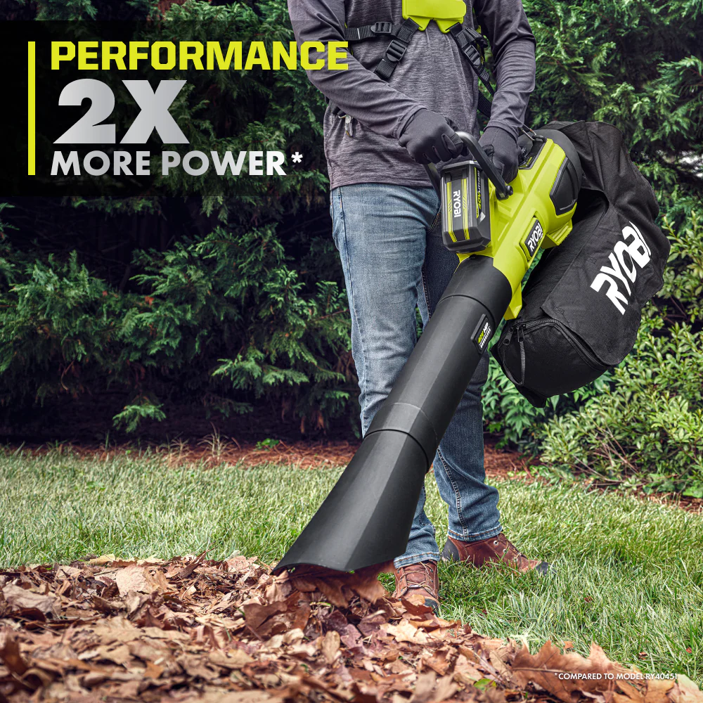 40V HP BRUSHLESS 600 CFM BLOWER/VACUUM KIT - Image 4