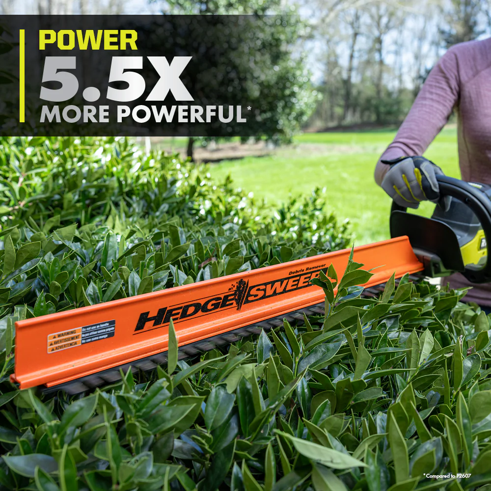 18V ONE+ HP BRUSHLESS WHISPER SERIES 24" HEDGE TRIMMER - Image 4
