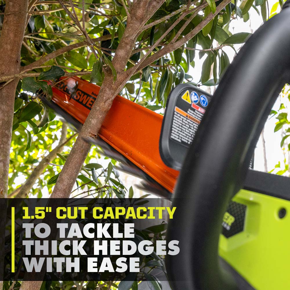 40V HP BRUSHLESS WHISPER SERIES 26" HEDGE TRIMMER - Image 4