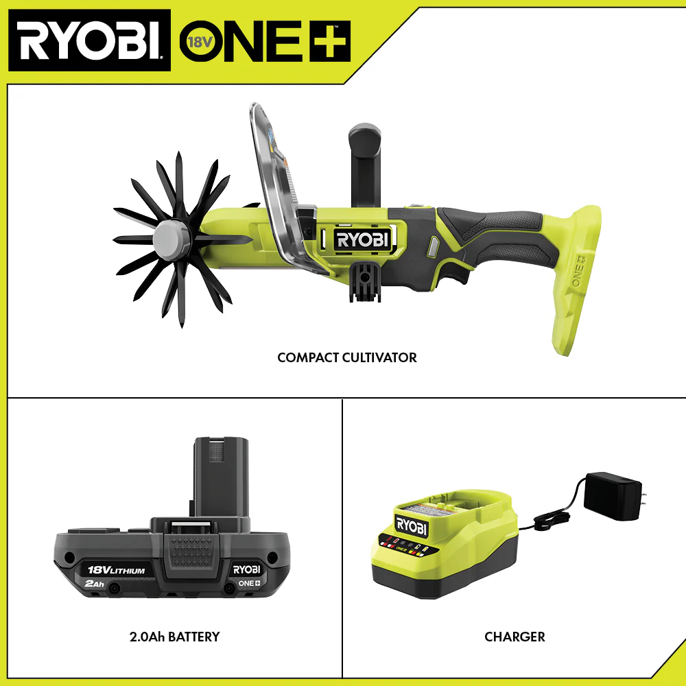 18V ONE+ COMPACT CULTIVATOR KIT - Image 2