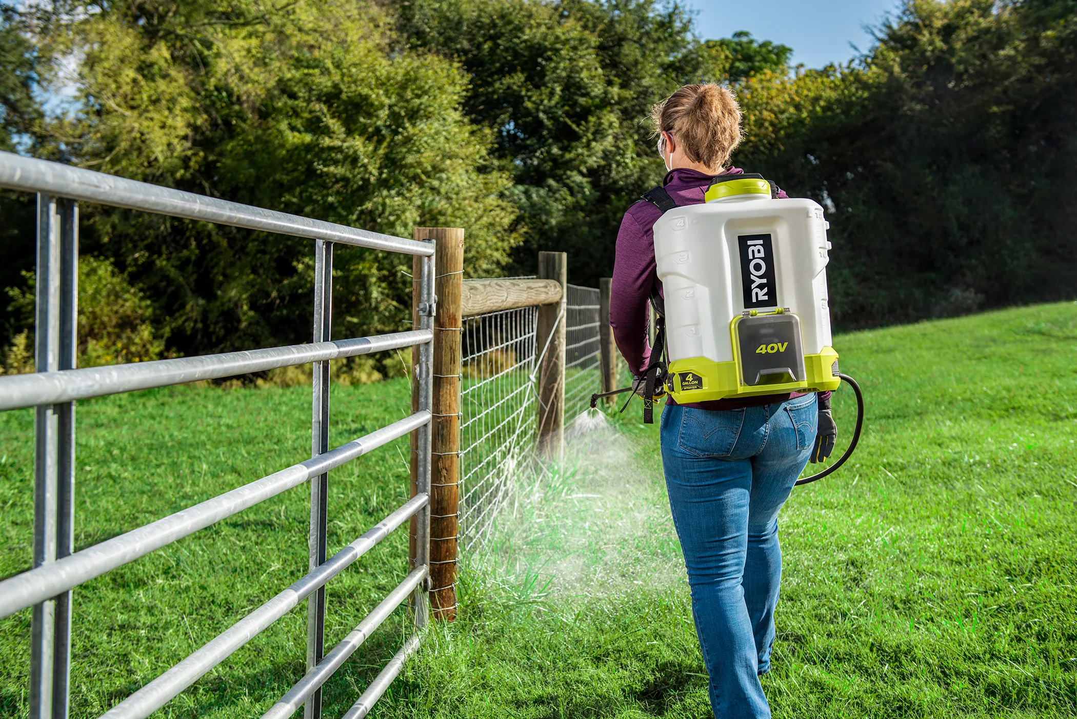 40V 4 GALLON BACKPACK CHEMICAL SPRAYER - Image 3