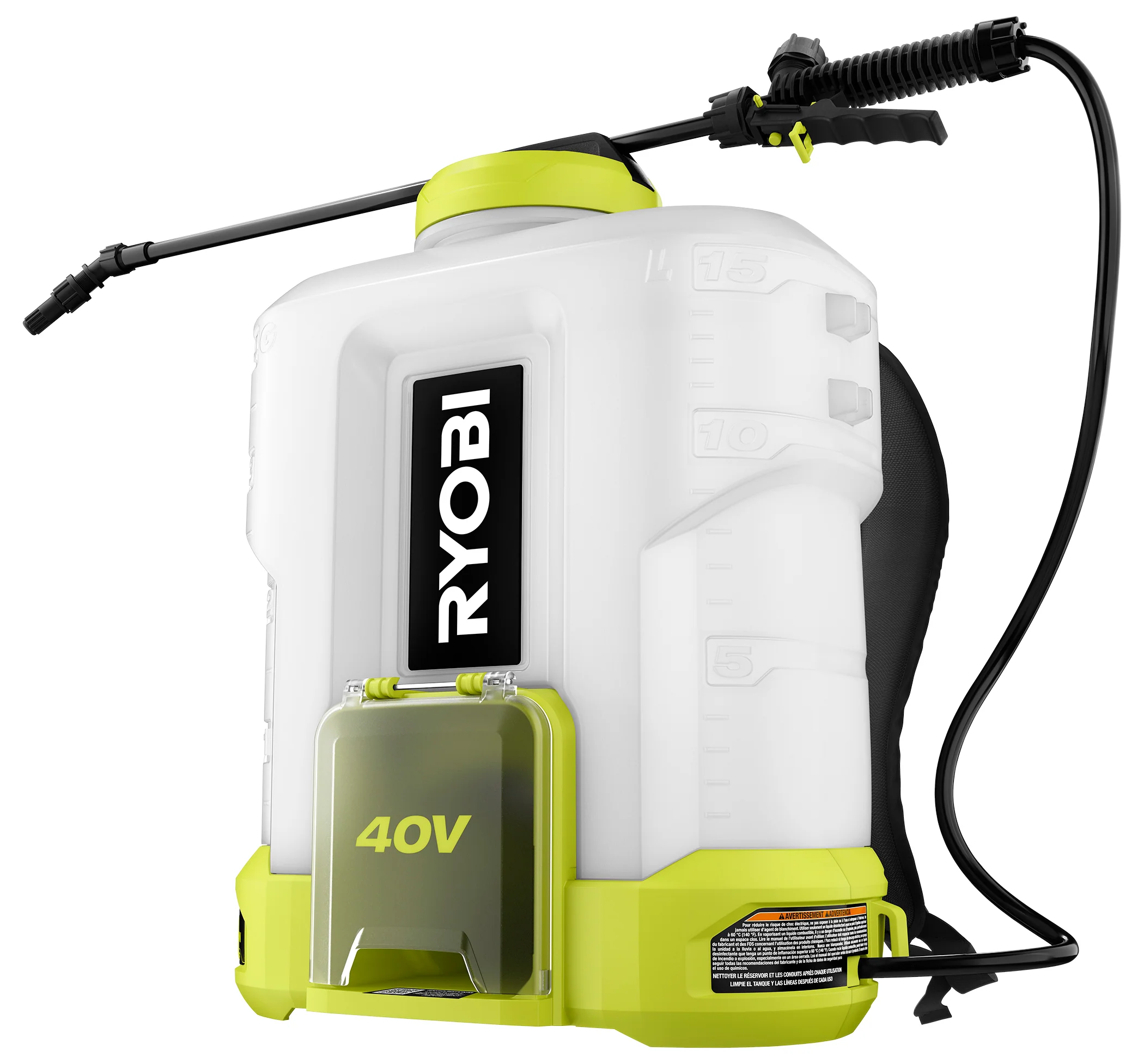 40V 4 GALLON BACKPACK CHEMICAL SPRAYER - Image 6