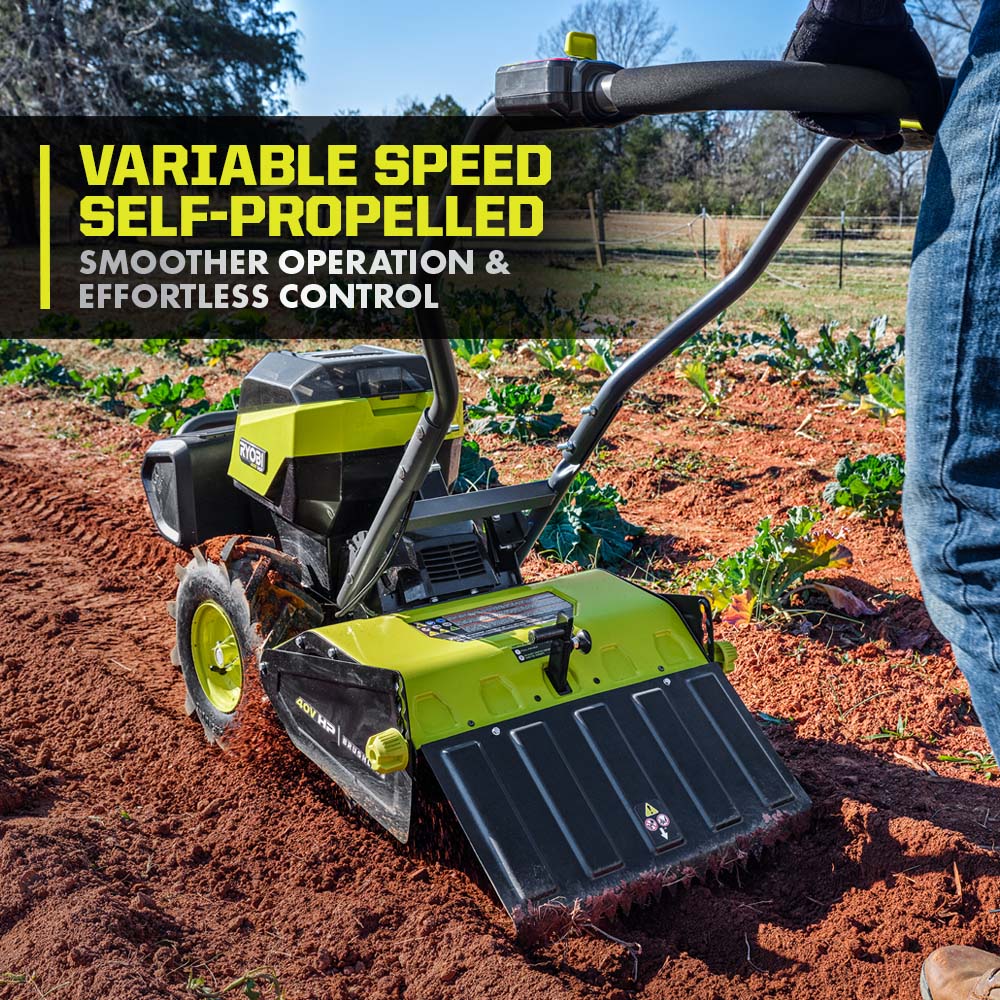 40V HP BRUSHLESS 18" REAR TINE TILLER KIT - Image 9