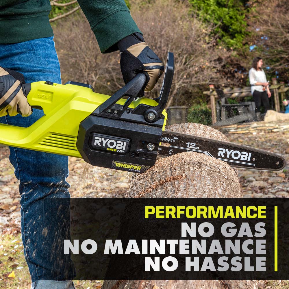 18V ONE+ HP BRUSHLESS WHISPER SERIES 12" CHAINSAW - Image 6