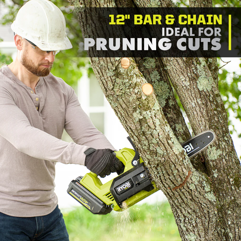 40V HP BRUSHLESS 12" TOP HANDLE CHAINSAW - Image 4