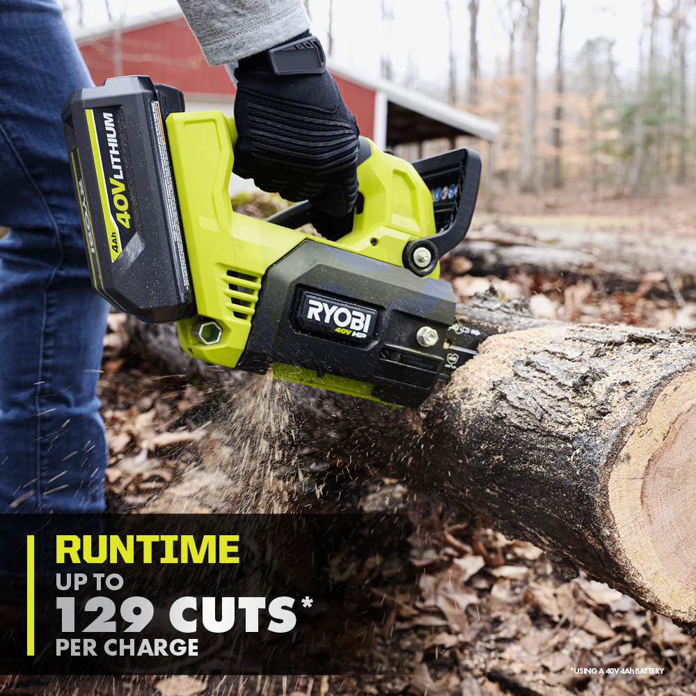 40V HP BRUSHLESS 12" TOP HANDLE CHAINSAW - Image 7