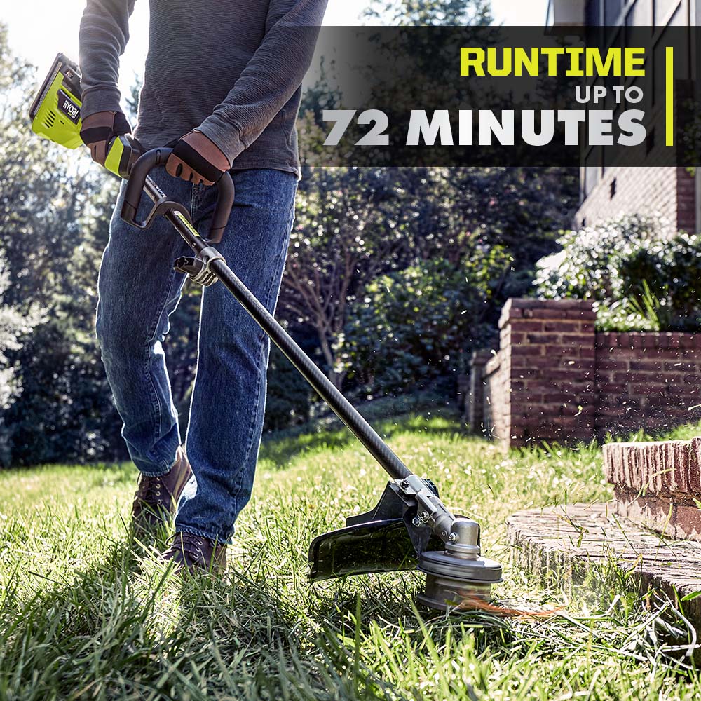 40V HP BRUSHLESS 600 CFM WHISPER SERIES BLOWER & 15" CARBON FIBER STRING TRIMMER COMBO KIT - Image 6
