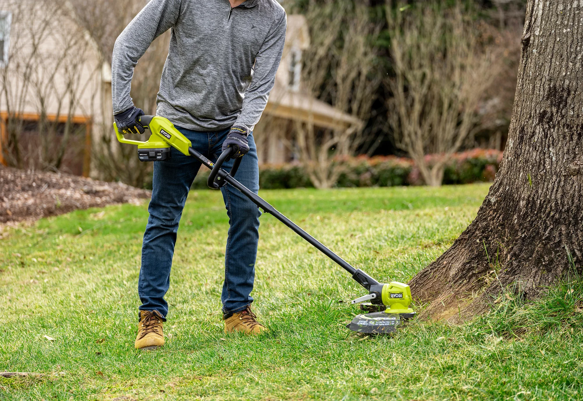 18V ONE+ 13" STRING TRIMMER/EDGER AND BLOWER KIT - Image 2