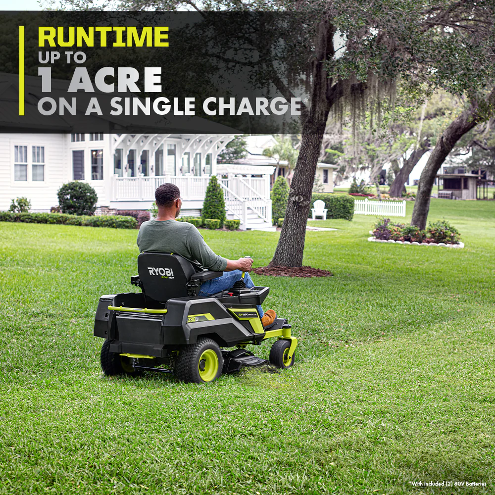 80V HP BRUSHLESS 30" LITHIUM ELECTRIC ZERO TURN RIDING MOWER KIT - Image 7
