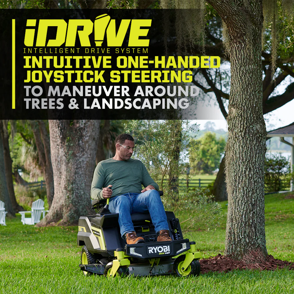 80V HP BRUSHLESS 30" LITHIUM ELECTRIC ZERO TURN RIDING MOWER KIT - Image 8