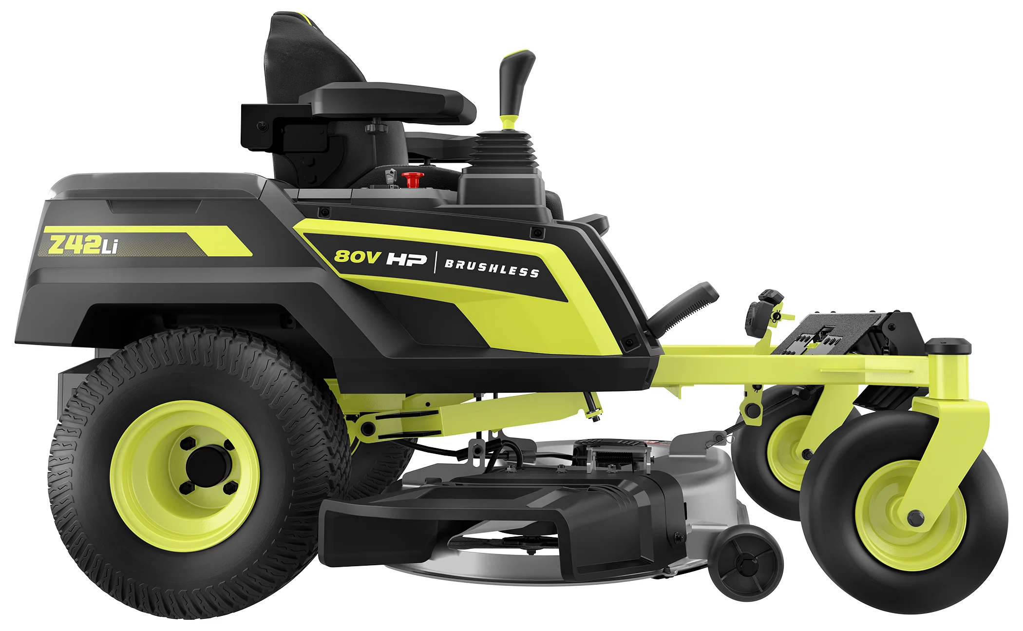 80V HP BRUSHLESS 42" LITHIUM ELECTRIC ZERO TURN RIDING MOWER KIT - Image 30