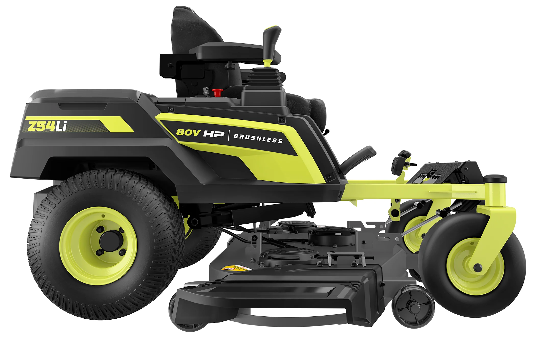 80V HP BRUSHLESS 54" LITHIUM ELECTRIC ZERO TURN RIDING MOWER KIT - Image 23