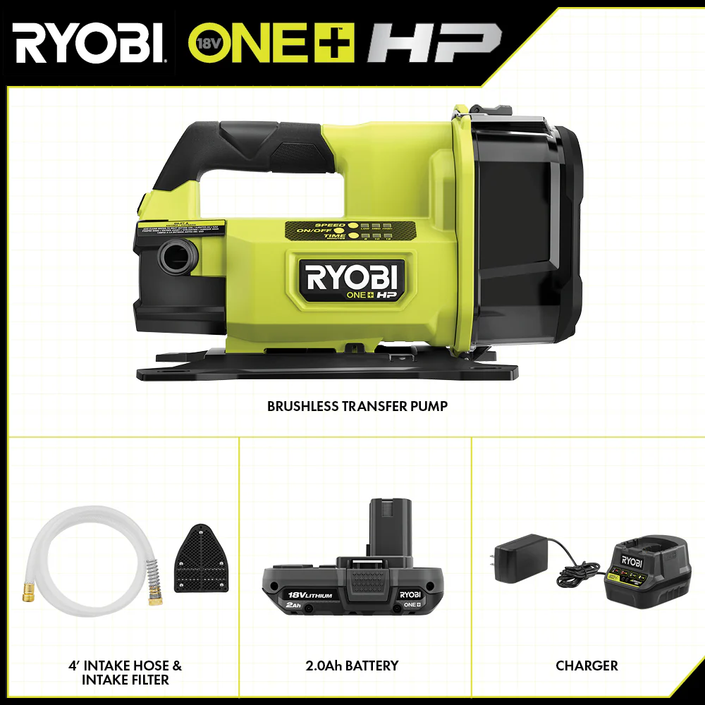18V ONE+ HP Transfer Pump Kit - Image 2