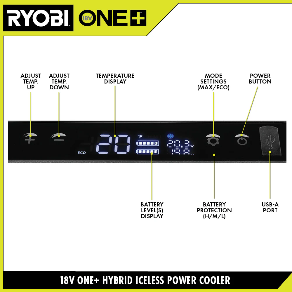 18V ONE+ 24Q Hybrid Power Cooler - Image 3