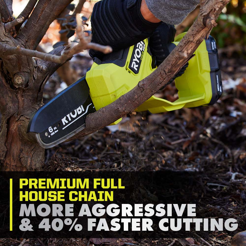 18V ONE+ HP 6" COMPACT BRUSHLESS PRUNING CHAINSAW - Image 4