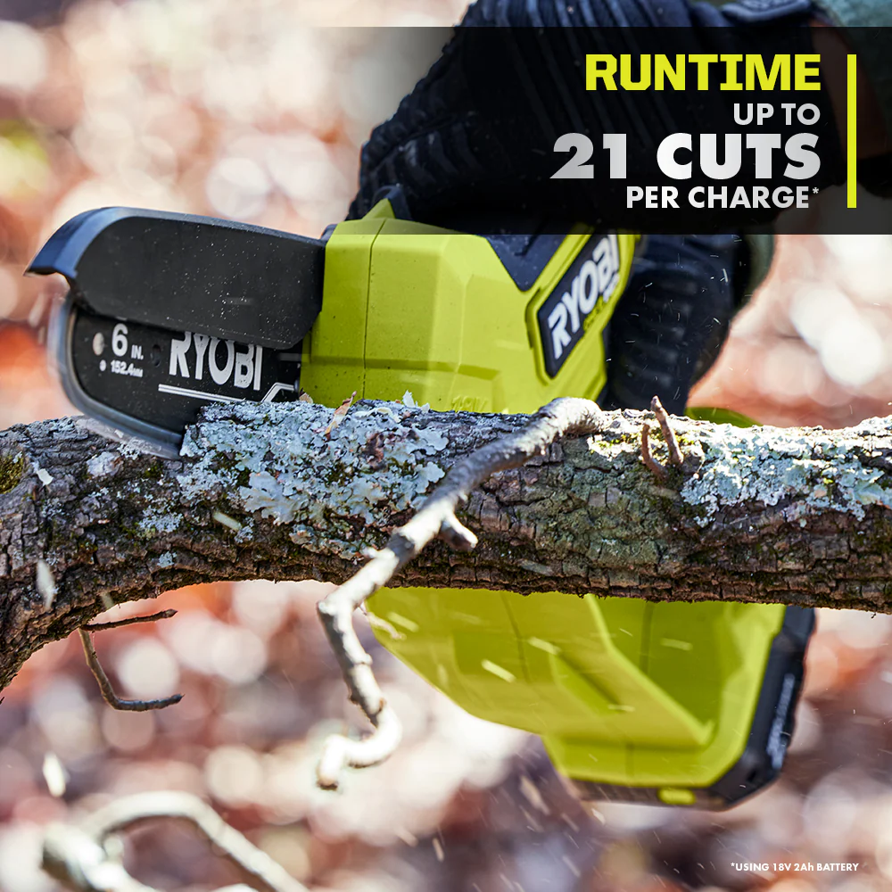 18V ONE+ HP 6" COMPACT BRUSHLESS PRUNING CHAINSAW KIT - Image 7