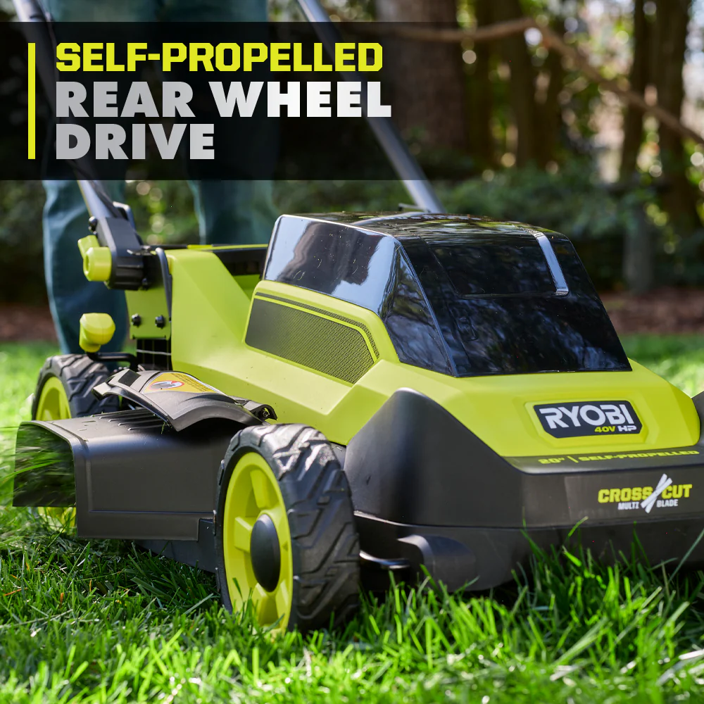 40V HP BRUSHLESS 20" SELF-PROPELLED MULTI-BLADE MOWER KIT - Image 7