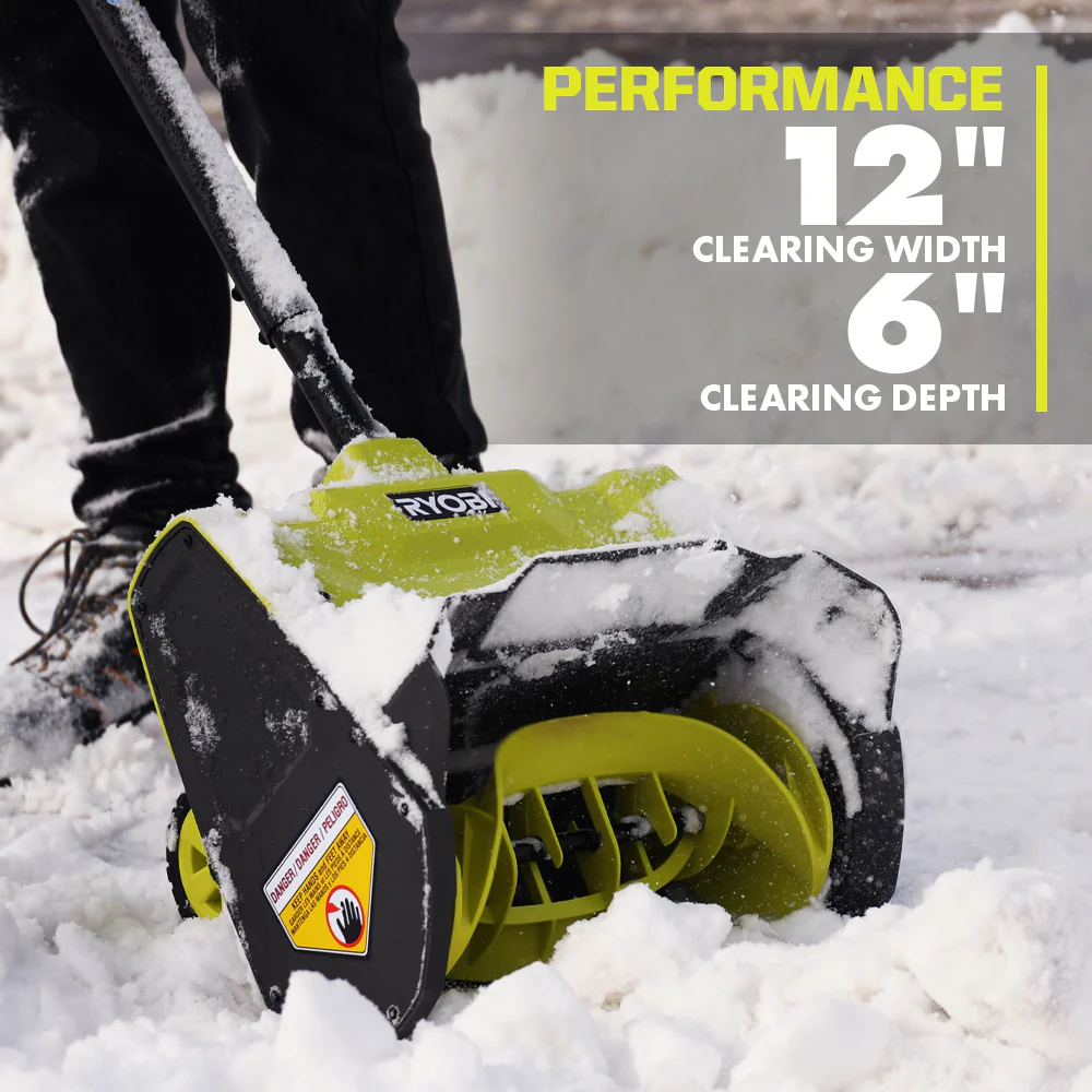 40V 12" WHEELED SNOW SHOVEL KIT - Image 6