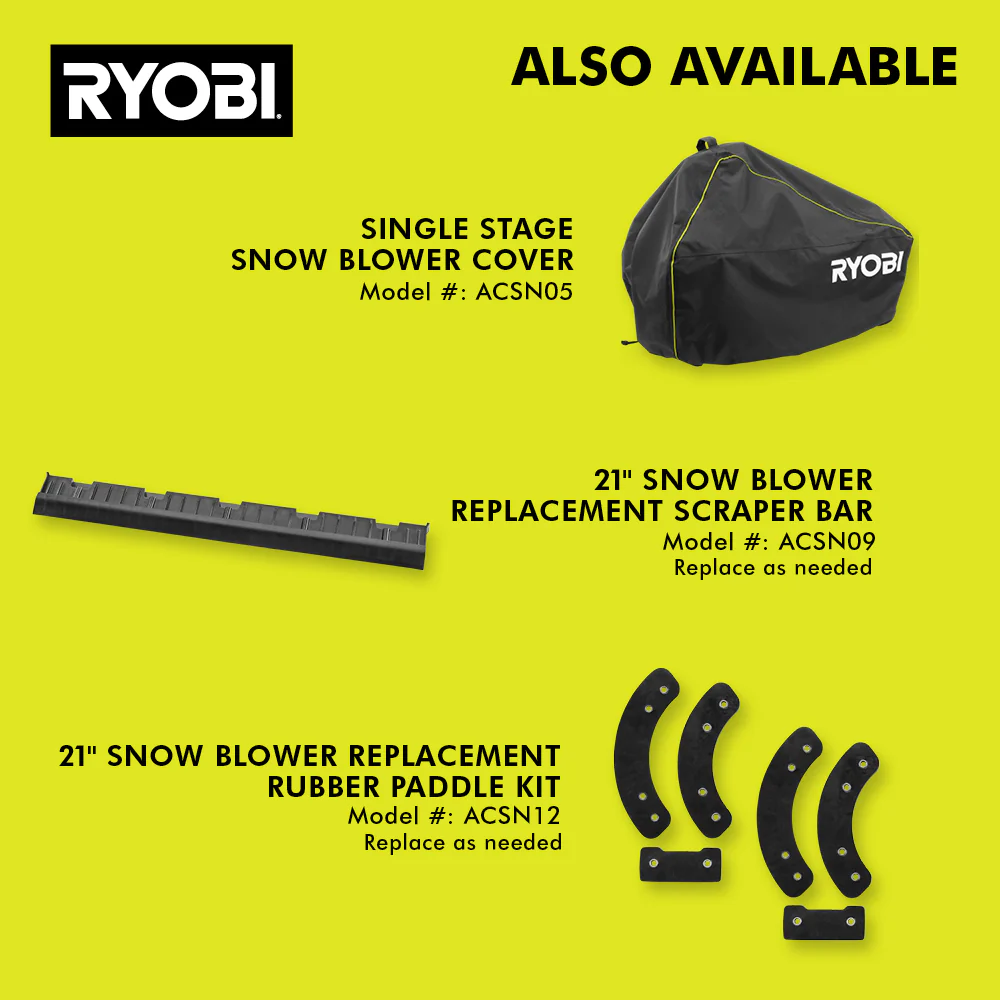 40V HP Brushless 21" Whisper Series Snow Blower Kit - Image 11