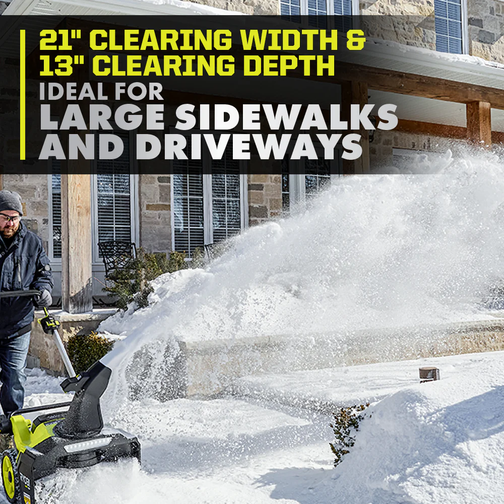 40V HP Brushless 21" Whisper Series Snow Blower Kit - Image 4