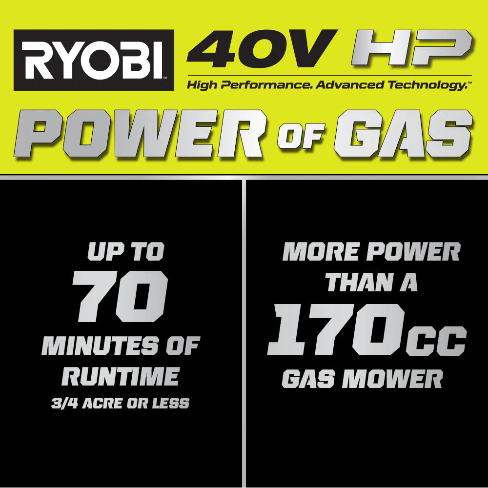 40V HP BRUSHLESS 21" SELF-PROPELLED MULTI-BLADE MOWER - Image 2