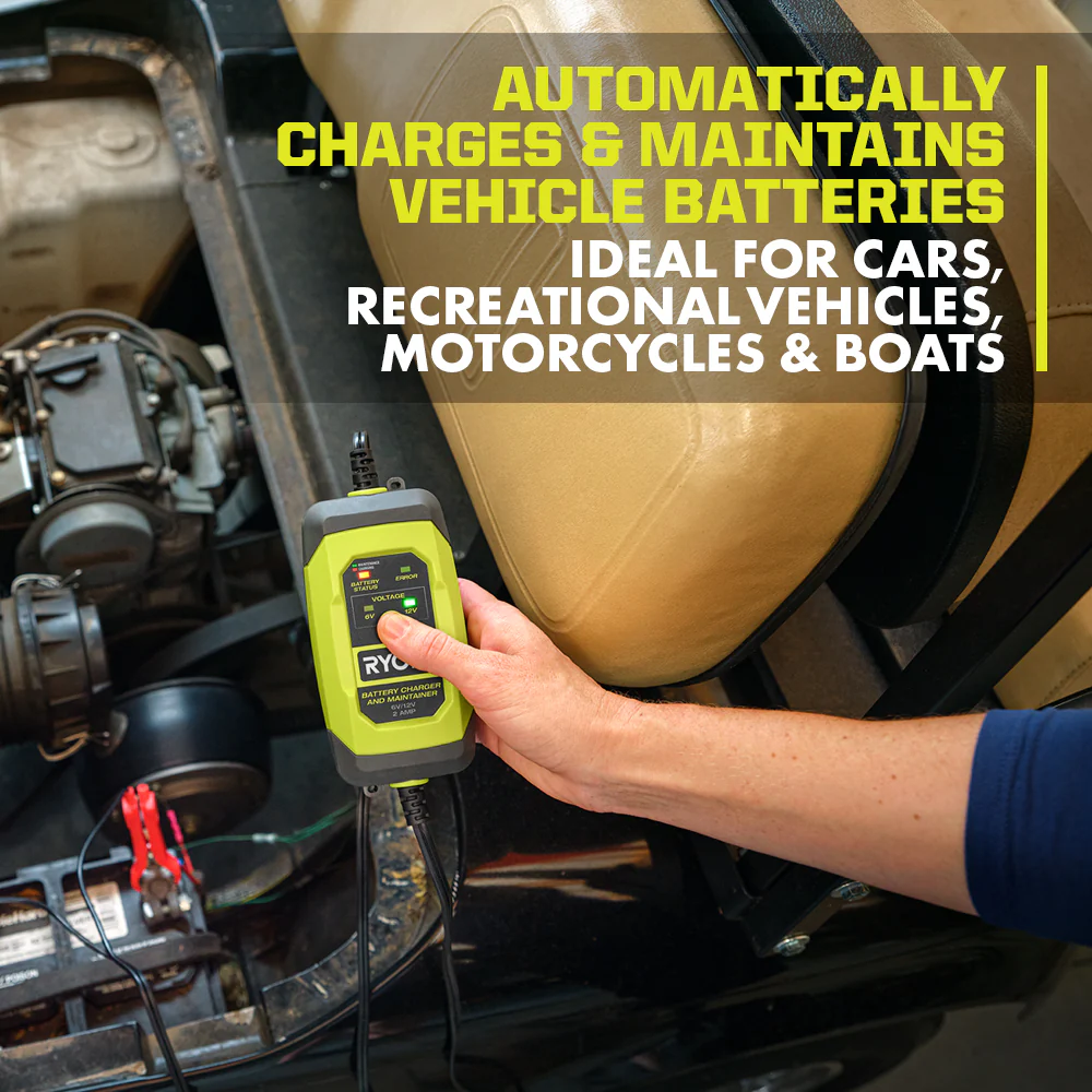 6V/12V 2 AMP BATTERY CHARGER & MAINTAINER - Image 4