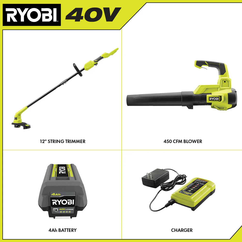 40V 2-TOOL COMBO KIT - Image 2
