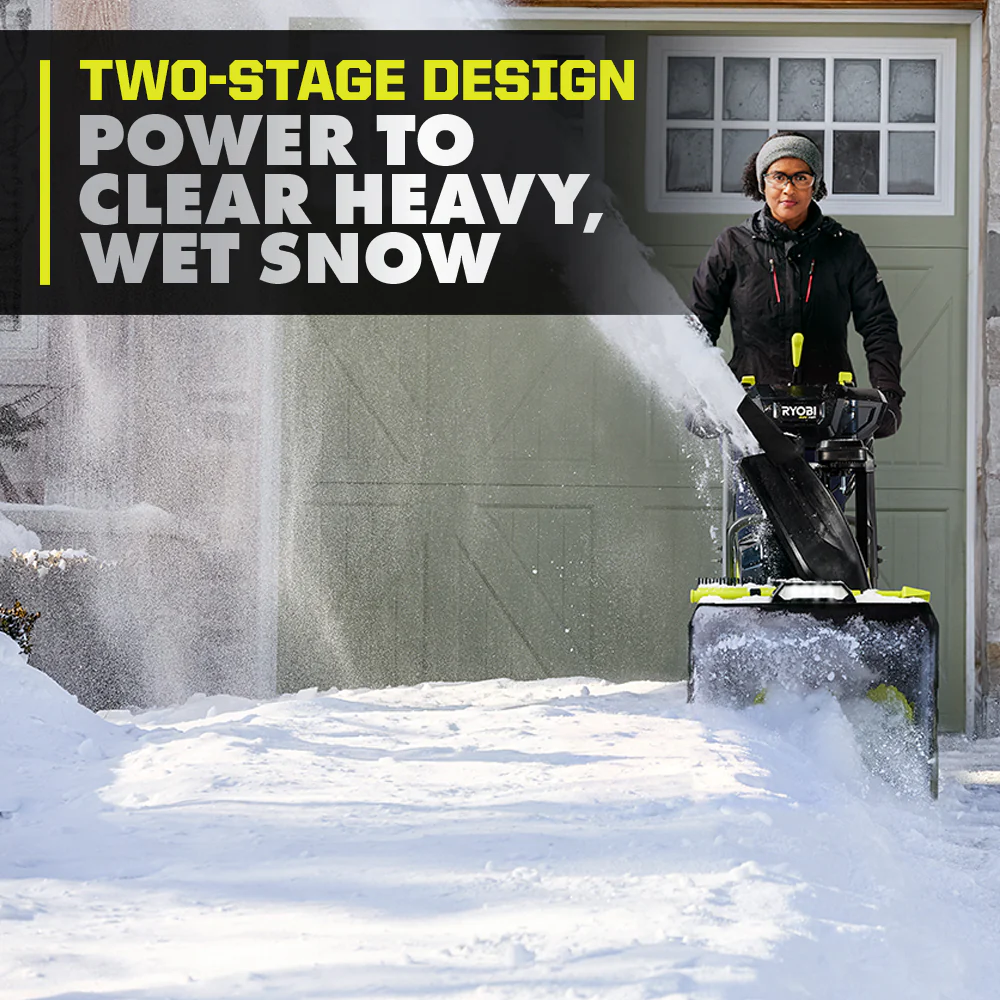 40V HP BRUSHLESS WHISPER SERIES 22" TWO-STAGE SNOW BLOWER KIT - Image 6