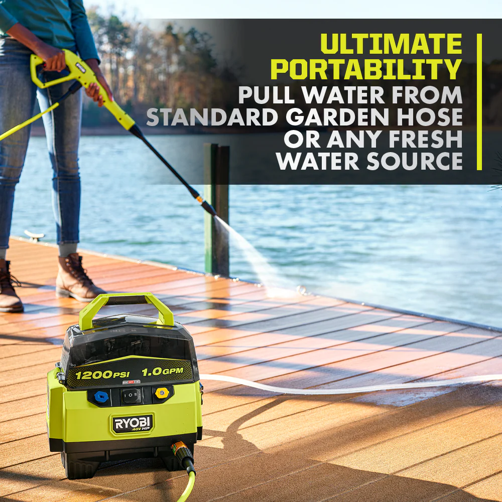 40V HP BRUSHLESS 1200 PSI 1.0 GPM PRESSURE WASHER - Image 8