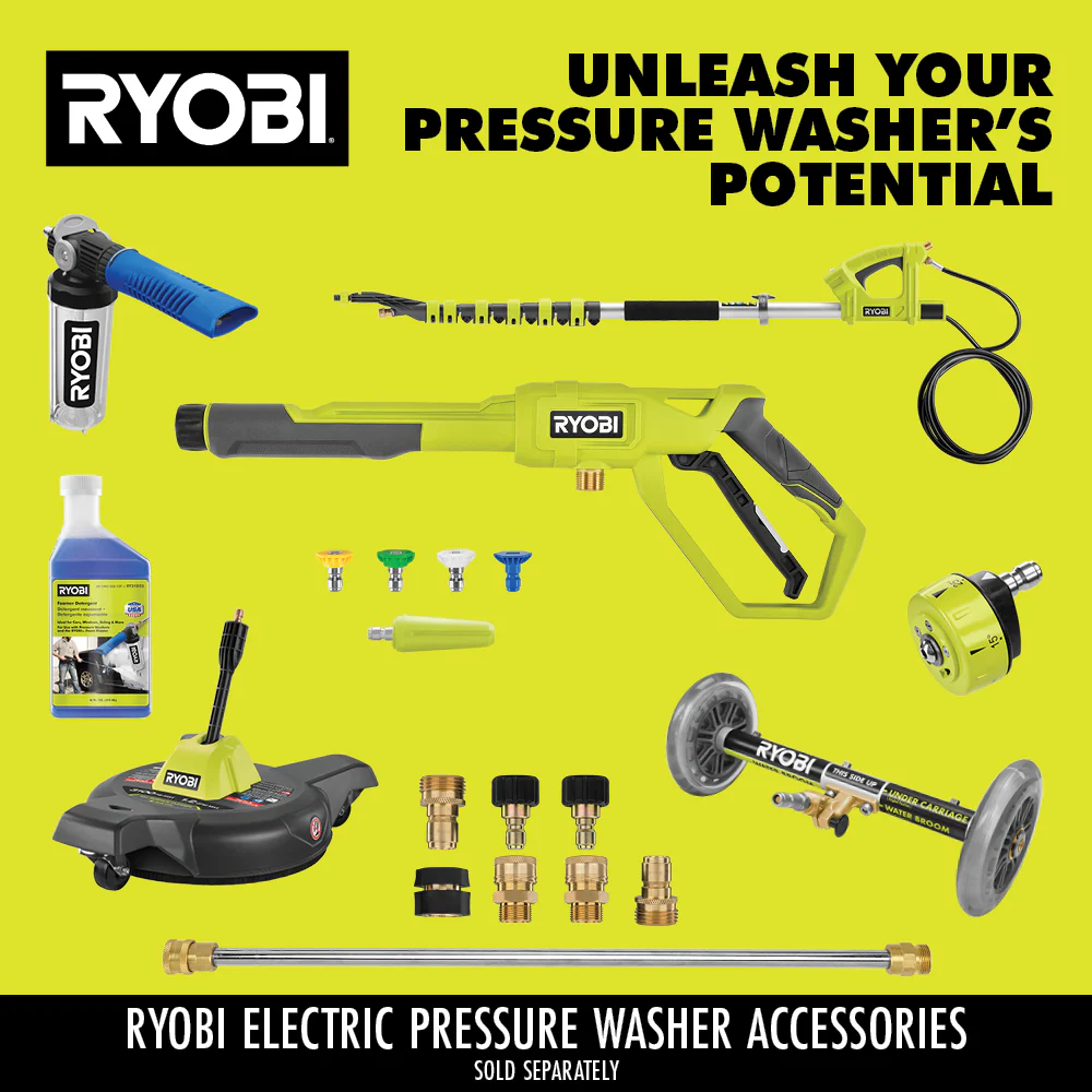3000 PSI 1.1 GPM BRUSHLESS ELECTRIC PRESSURE WASHER WITH 12" 2300 PSI SURFACE CLEANER - Image 4