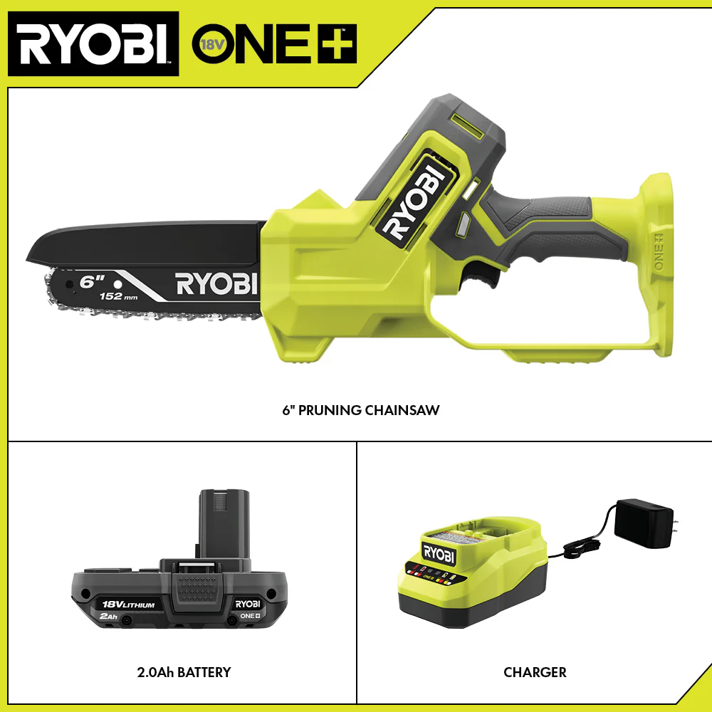 18V ONE+ 6" PRUNING CHAINSAW KIT - Image 2