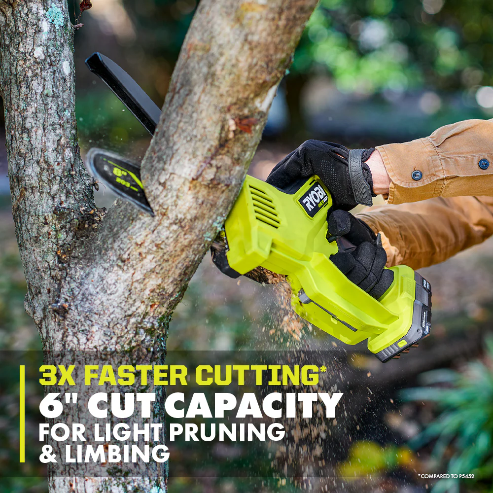 18V ONE+ HP COMPACT BRUSHLESS 8" PRUNING CHAINSAW - Image 2