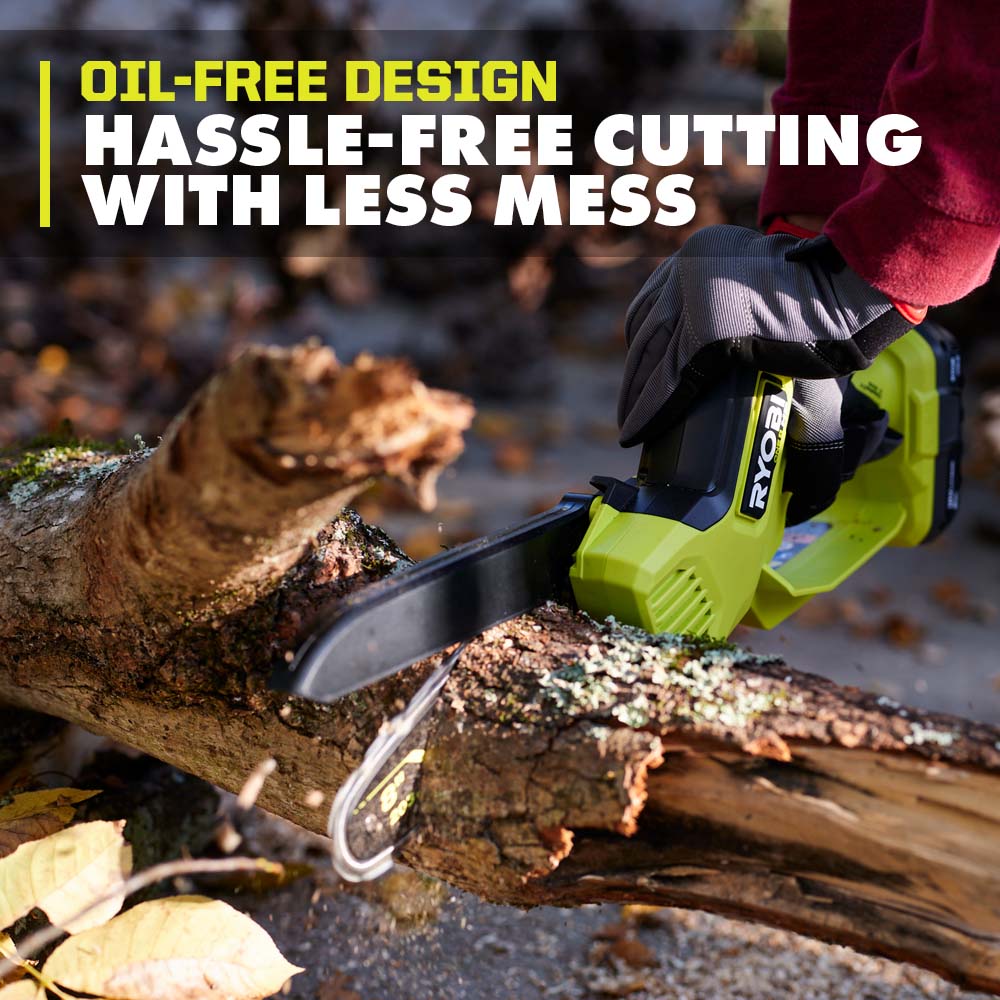 18V ONE+ HP COMPACT BRUSHLESS 8" PRUNING CHAINSAW - Image 4