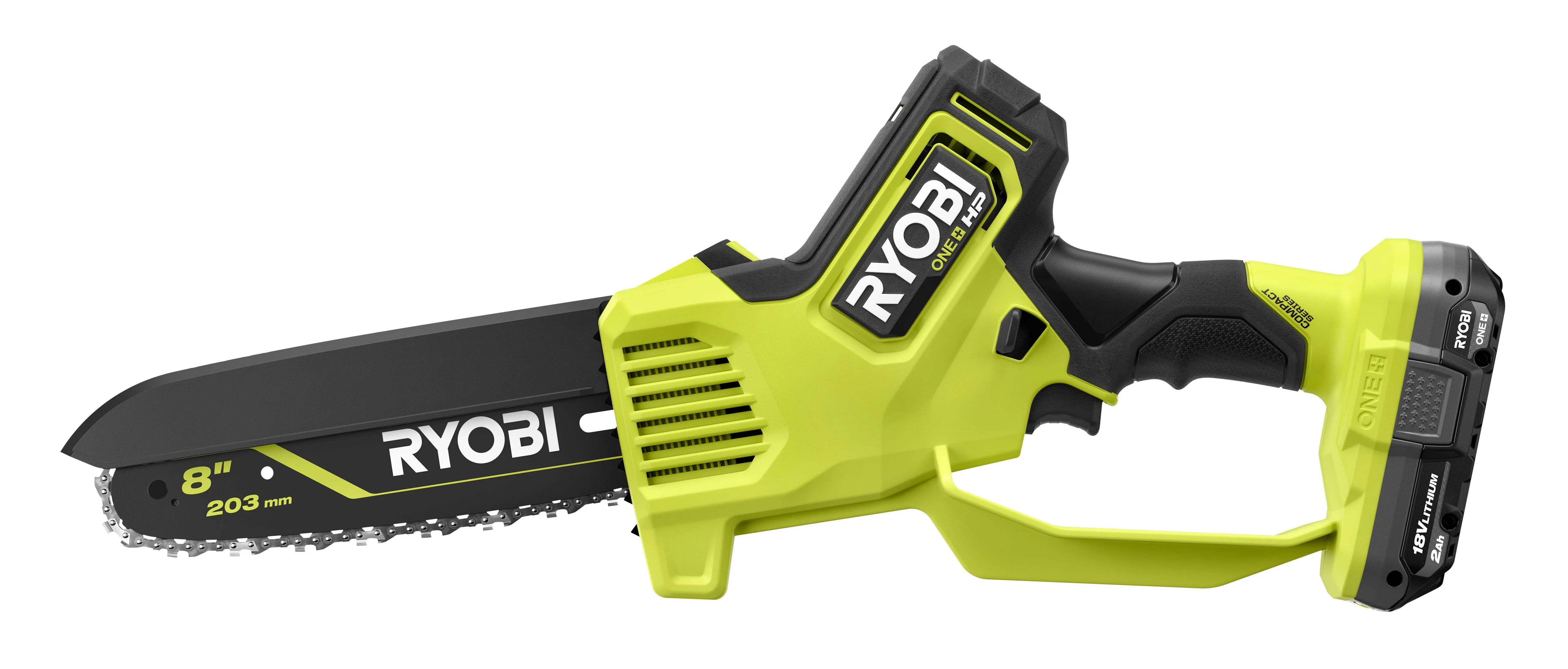 18V ONE+ HP Brushless 8" Pruning Mini Chainsaw Battery Powered with 2.0 Ah Battery and Charger - Image 8