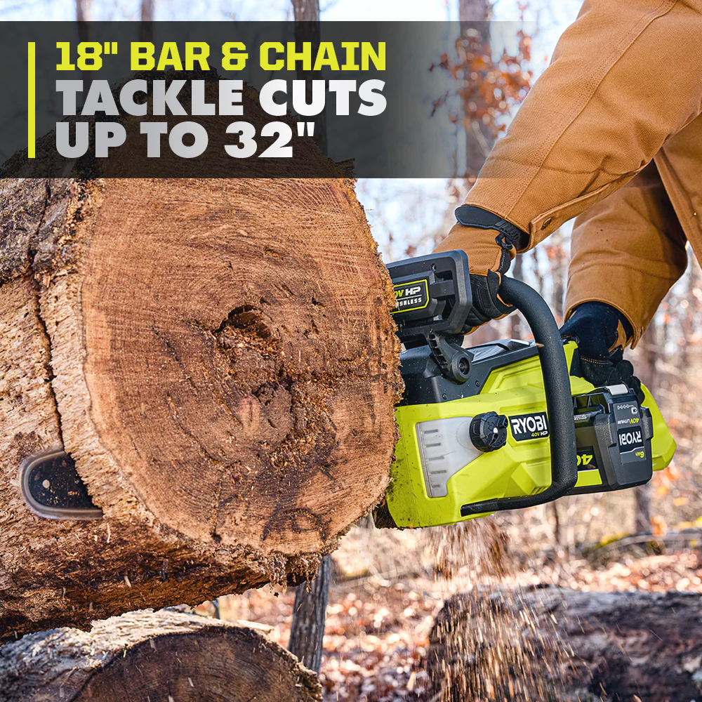 40V HP BRUSHLESS 18" CHAINSAW KIT - Image 6